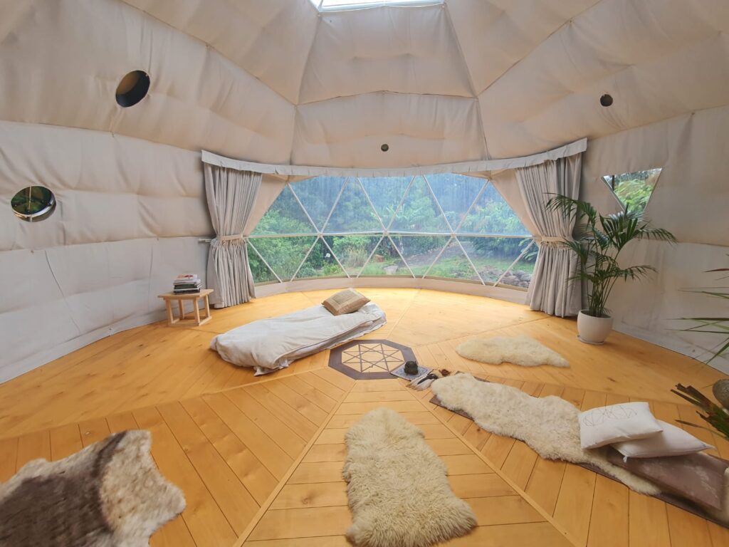 glampex dome inside